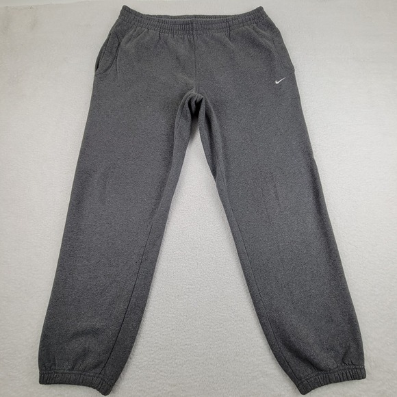 Nike Sweatpants Mens XL Fleece Joggers Elastic Waist Cuffed Athletic‎ 341575-071 - Picture 1 of 10